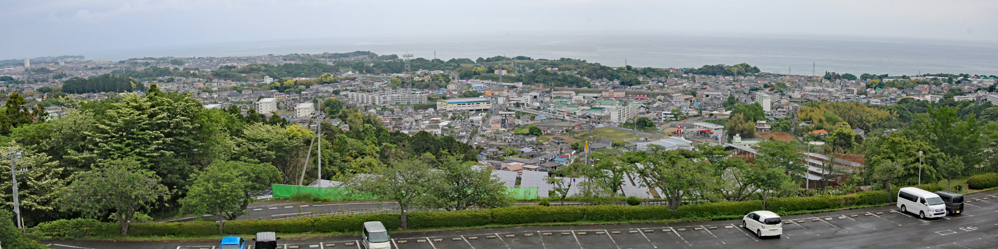吉田正音楽記念館の眺望 5月13日